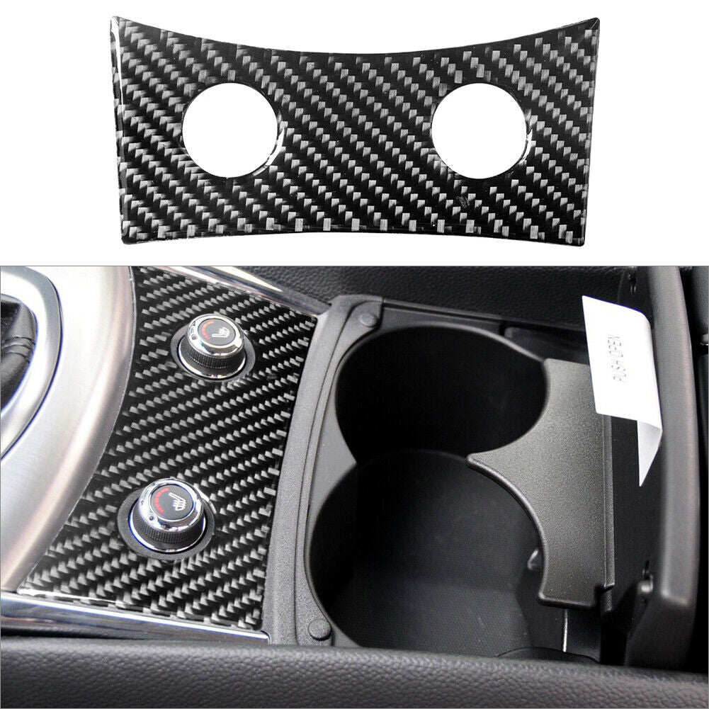 Carbon Fiber Interior for Seat Heated Button Trim For 2010-2013 for Infiniti G37