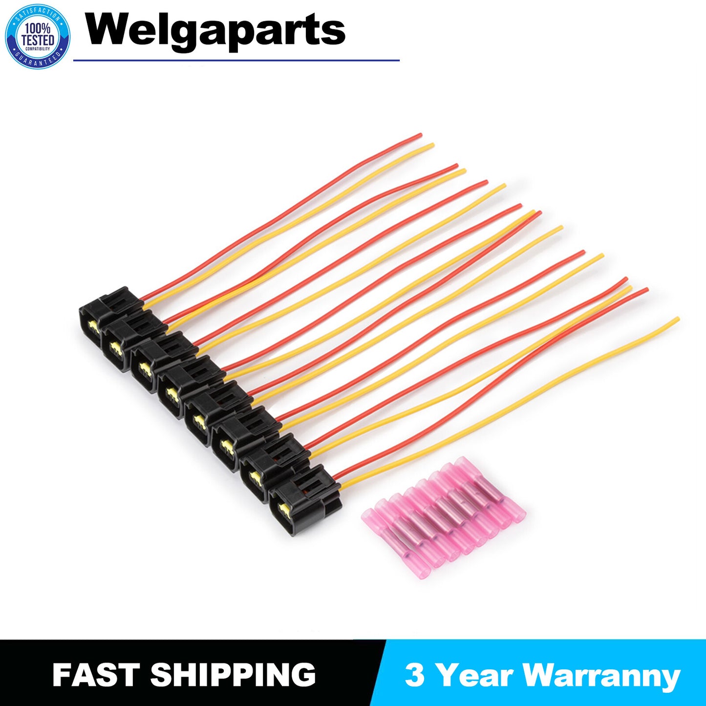 8x New Ignition Coil Connector Plug for Ford Expedition F-150 F-250 4.6L 5.4L