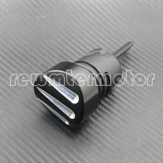 CNC Cut Billet Oil Dipstick Fit for Harley Sportster Iron48 Sportster XL 2004-16 Q
