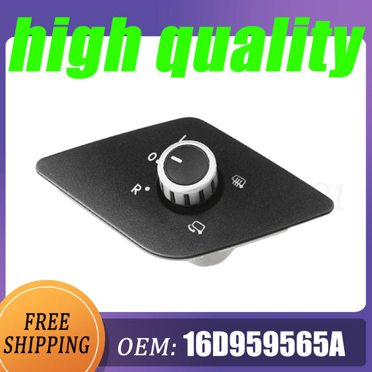 Mirror-finish adjustment control switch with heating element, suitable for Volkswagen for Jetta MK6 6-pin 11-14 16D9565A