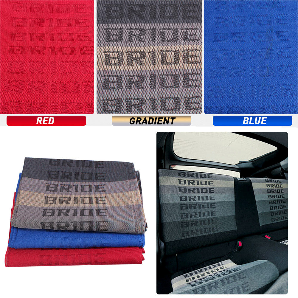 1mx1.6m Interior Racing Car Seats Cover Fabric Cloth Decor Material Kit Q