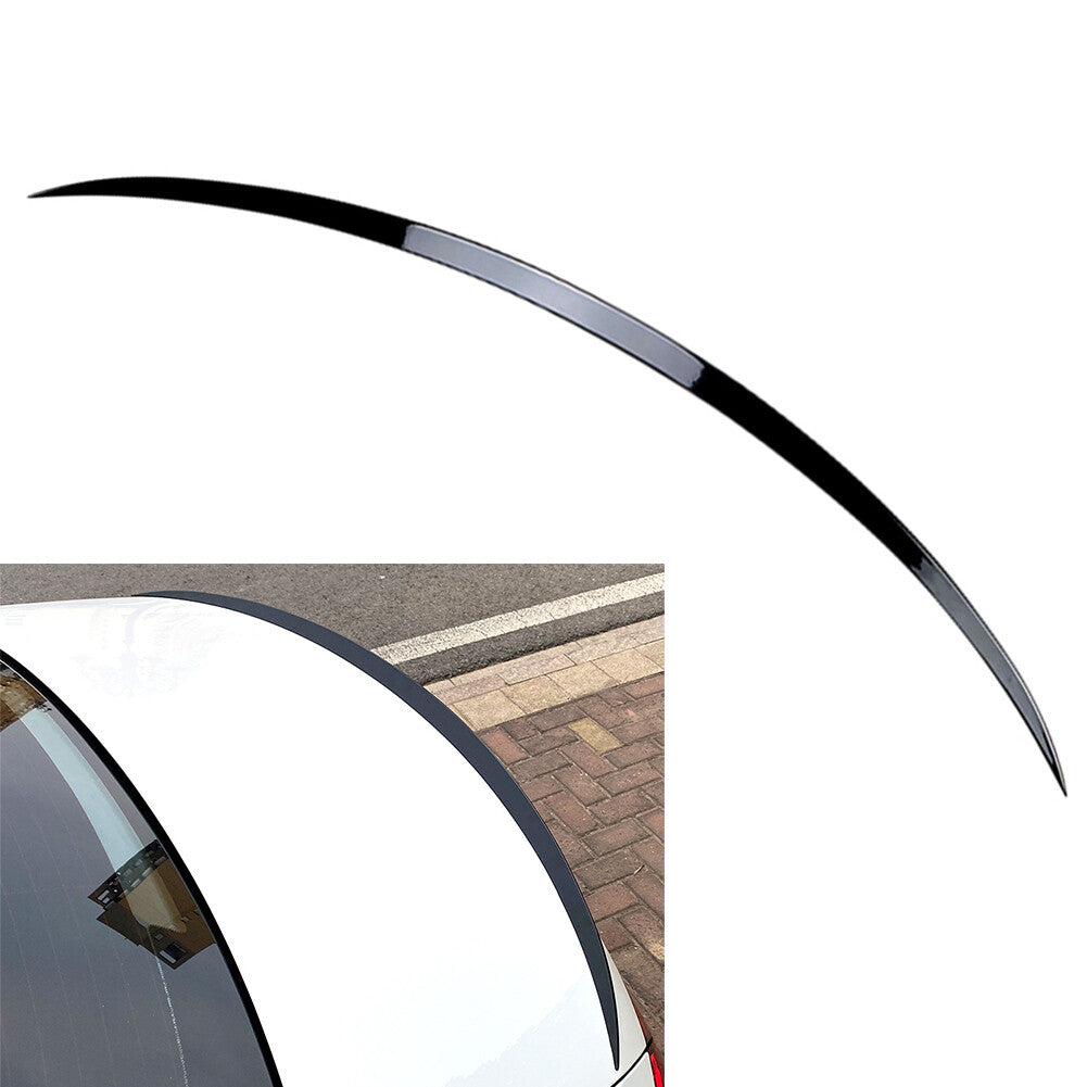 Rear Trunk Spoiler Lip Wing Black for Benz C-Class W206 C200 C300 21+