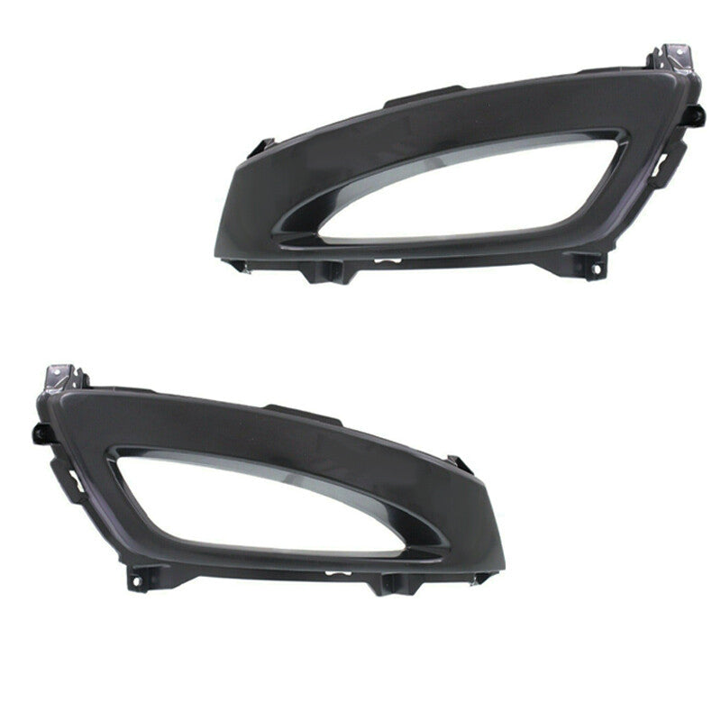 Pair Front Fog Lamp Cover Fog Lamp Frame Trim for Kia K5 Optima 2011-2013