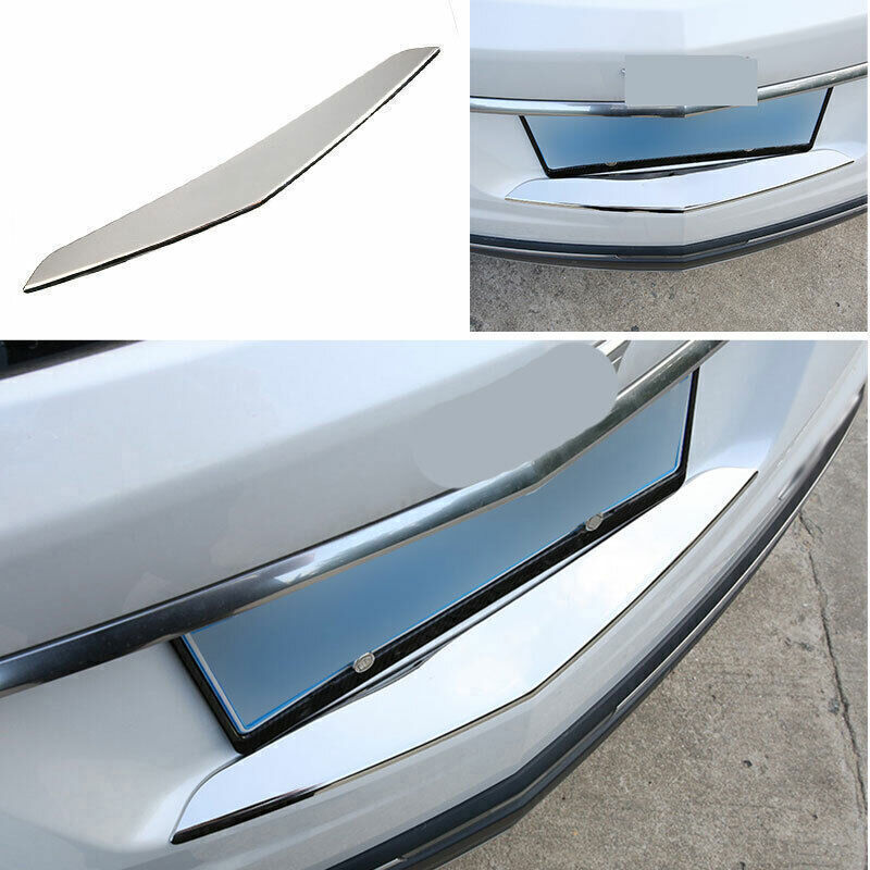 Fit for Cadillac XT5 2017-2024 Chrome Steel Rear Bumper Protector Guard Trim 1P n