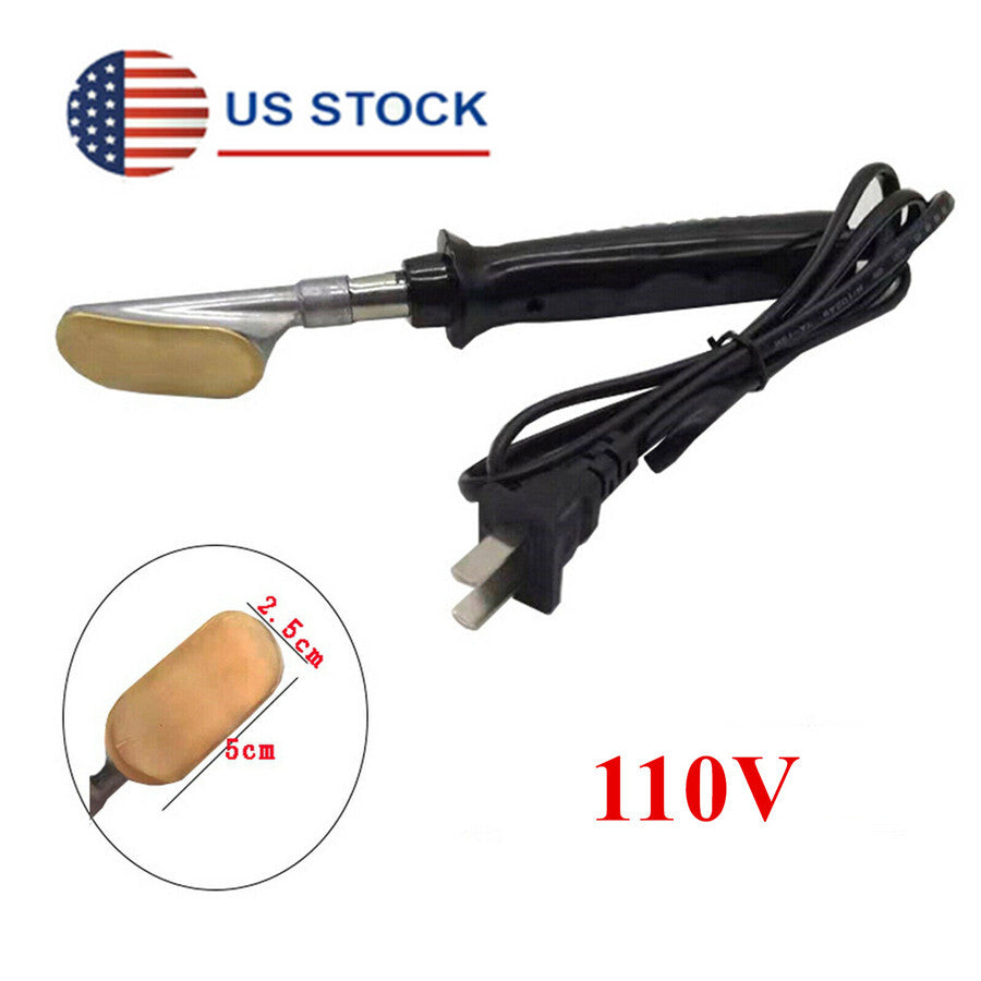 1 Set Car Bumper Repair Kit Hot Stapler Iron Plastic Welding Smoothing Tool 110V Q