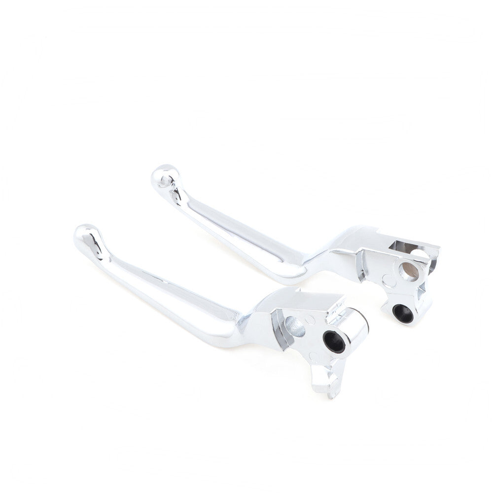 Chrome Brake Clutch Lever for Harley Sportster 883 Dyna Softail Electra Glide Q