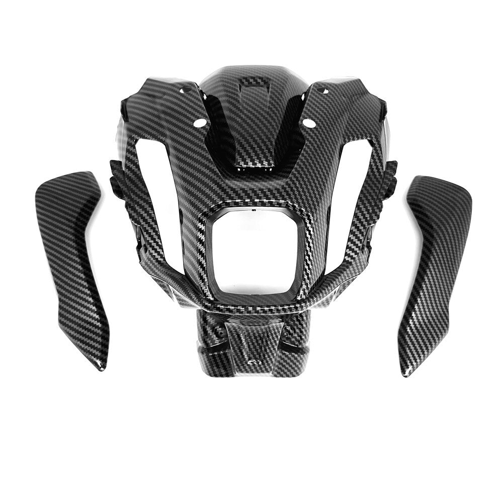 for YAMAHA 2012-2023 MT-07 Carbon Fiber Front Headlight Cover Guard Fairing Kit