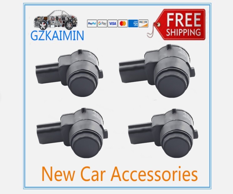 4-pack Equipment Manufacturer 1EW63TZZAA for Chrysler for Dodge for Ram 3500 2500 1500 PDC Parking Sensors