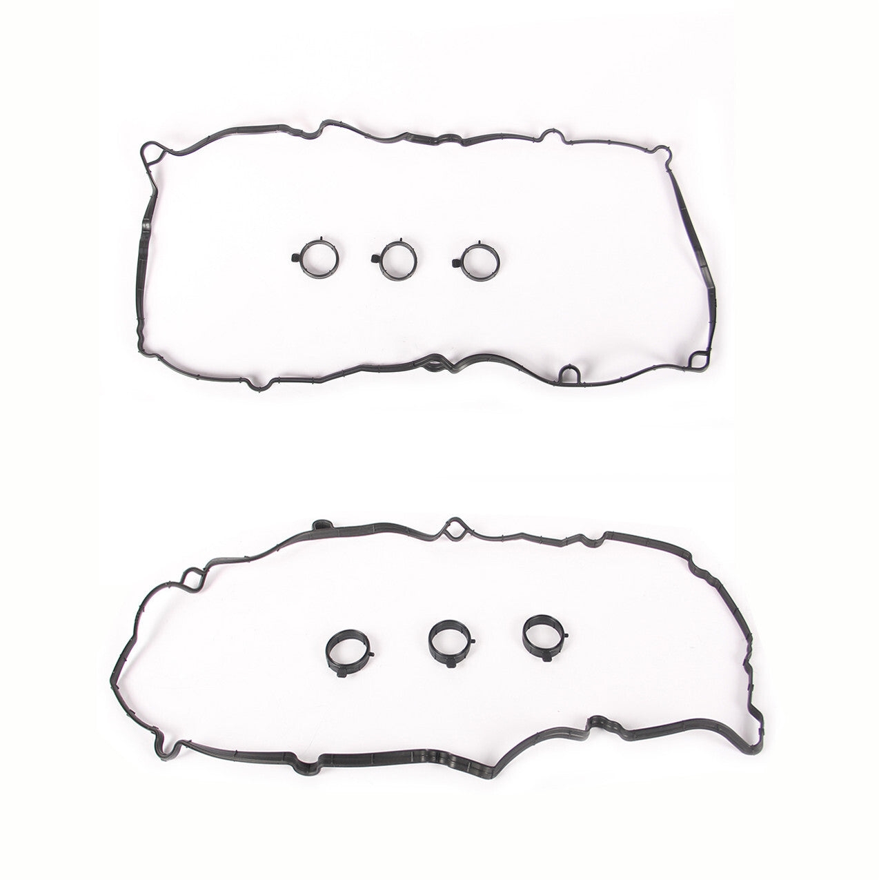 Engine Valve Cover Gasket 1-3 & 4-6 Kit Fit for Porsche Macan for Panamera for Cayenne Q