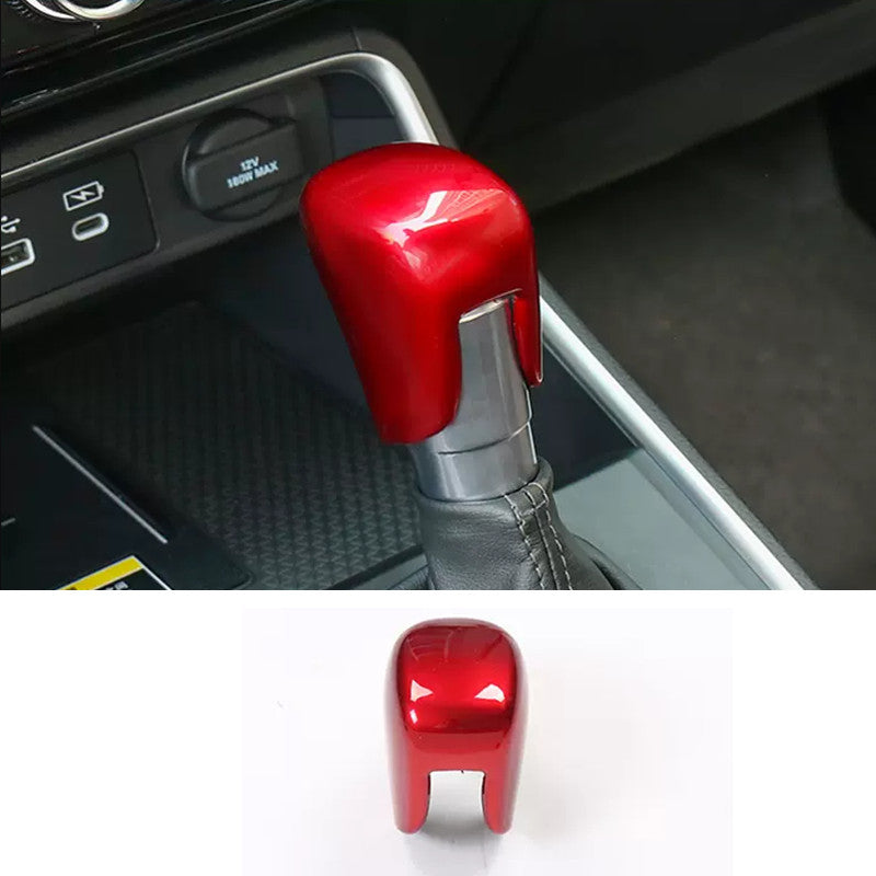 Red chrome gear shift knob trim suitable for 2023 and 2024 for Honda Accord