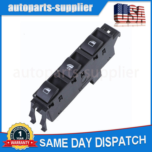 Front left power window switch 61316902183. Suitable for BMW 325Ci, 330Ci, and M3 models from 2001 to 2006.