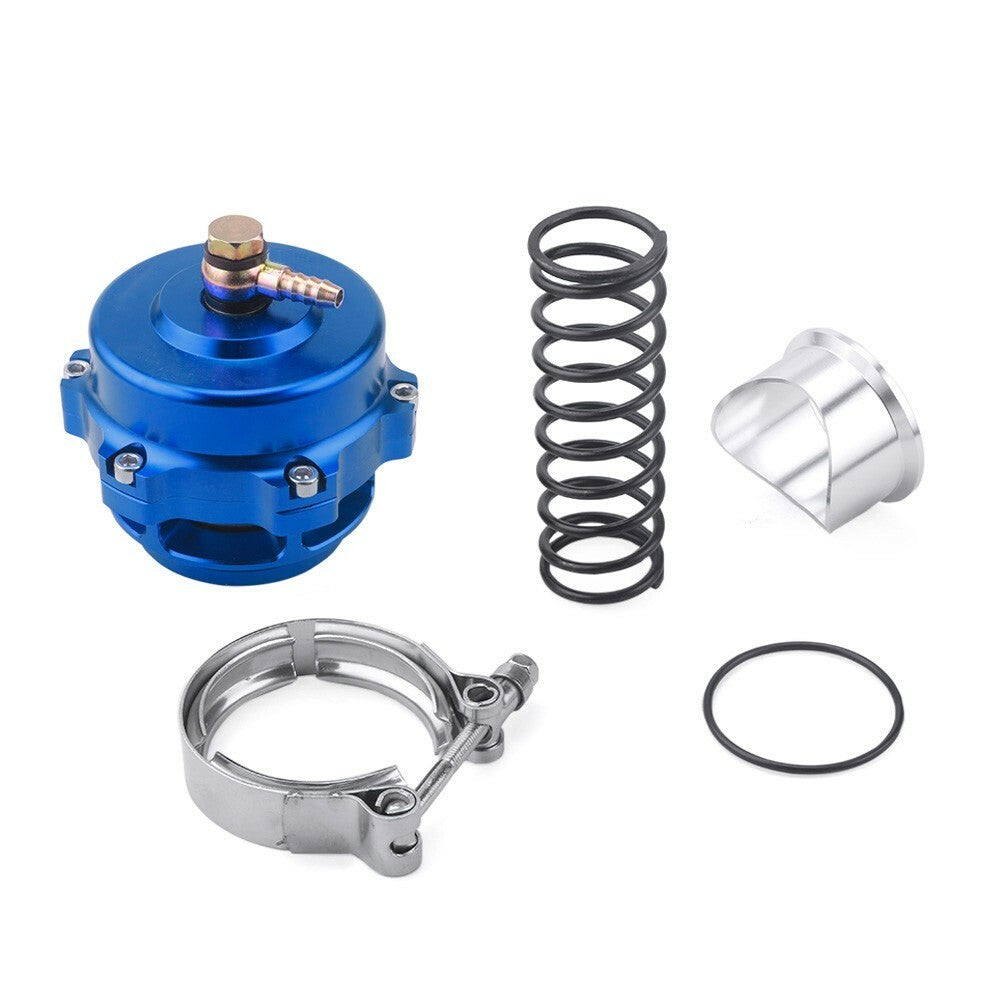 50mm BOV 35PSI Tial V-Band Blow Off Valve Dump Valve with Flange Spring Blue Q