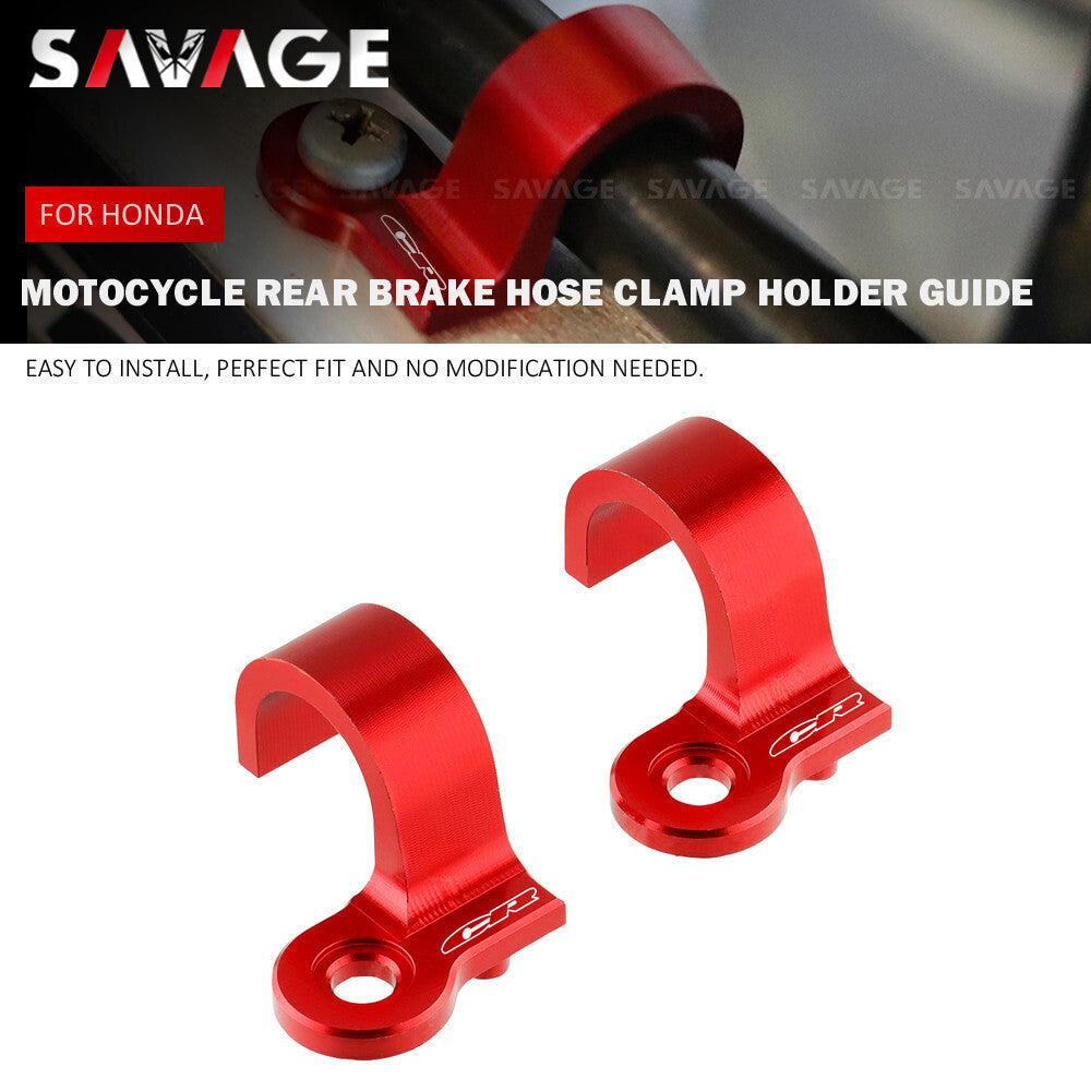 Rear Brake Cable Line Clamp Hose Guide for Honda CR80R/85R 1998-2007CRM125R/250R Q