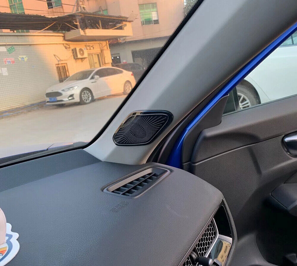 Chrome Front Fog Light Lamp Cover Trim ABS For RAV4 2019-2024 Accessories v