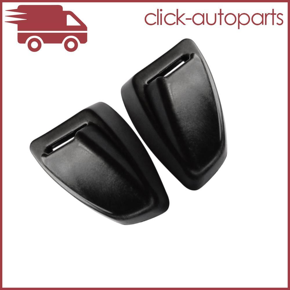 2Pcs Fit For CTS 2008-2014 Headlight Cover Black Left  Right Side Replacement Q
