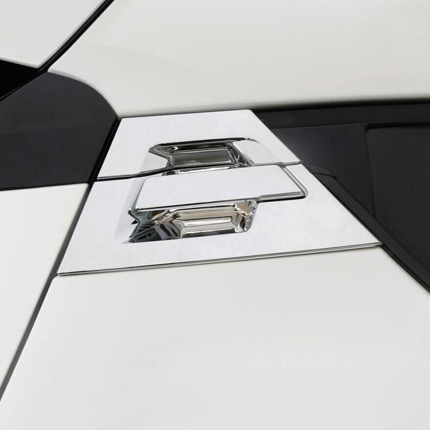 For 2018-22 for Toyota CHR C-HR 6PCS Chrome Rear Door Handle Bowl Molding Cover Trim