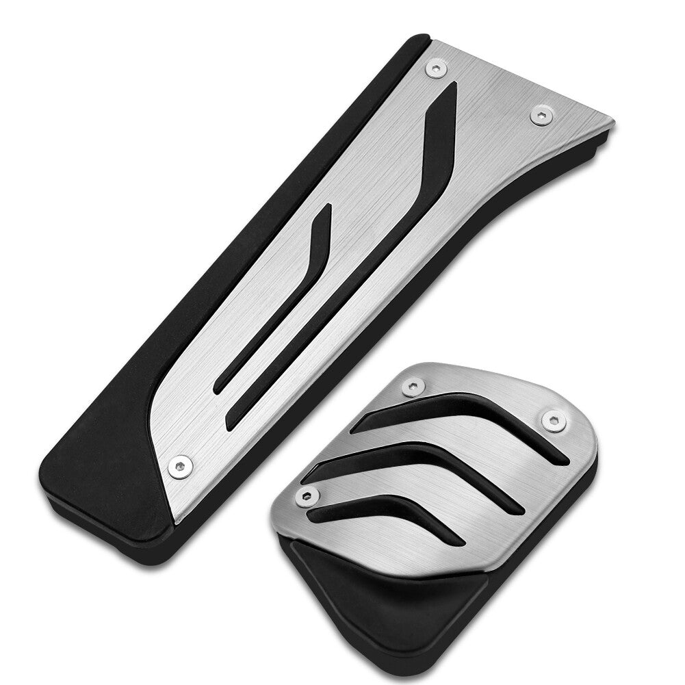 2X Pedal Brake Pedal Accelerator Pad Cover for BMW E82 1 Series Coupe 2007-2014 Q