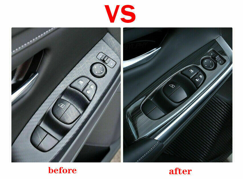 for Kia Seltos 2020-2023 Silver S.Steel Steering Wheel U Type Frame Cover Trim v