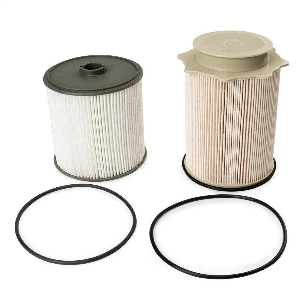 2X Fuel Filter Set for Ram 2019 2020 2500 3500 68436631AA & 68157291AA US Q