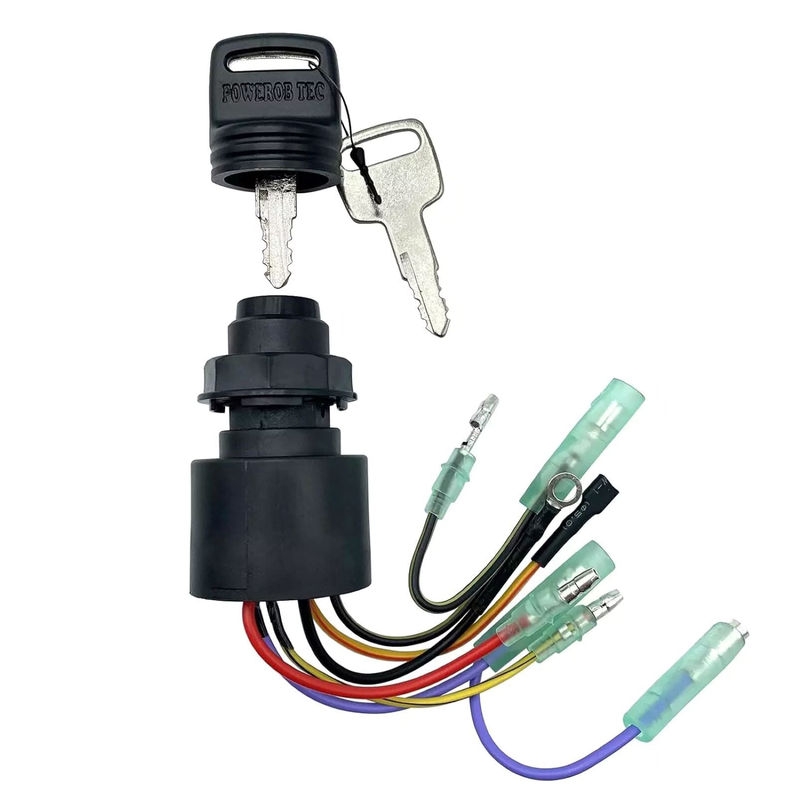 1Set Boat Ignition Key Switch for Mercury Outboard Control Box Motor 87-17009A5
