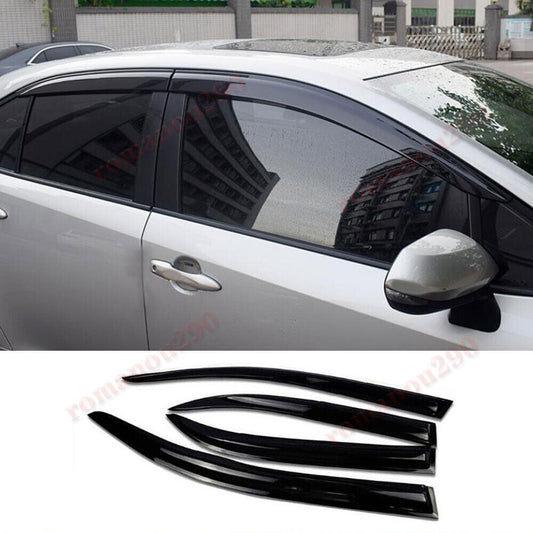 for Toyota for Corolla 2019-23 Smoke Window Wind Visors Sun Rain Guard Vent Deflecto