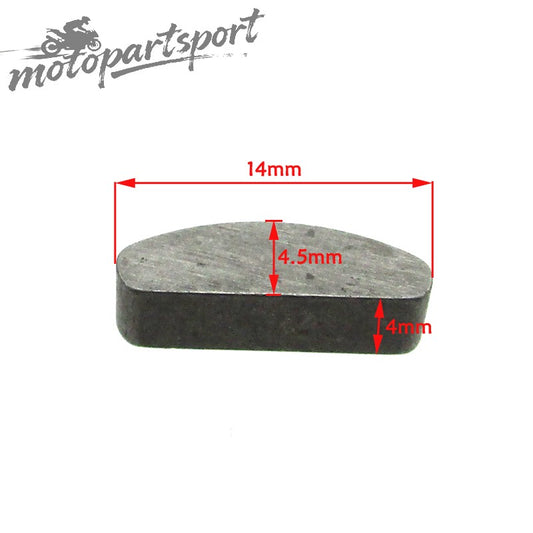 Woodruff Key For 110cc 125 140cc Pit Dirt Bike Crank Flywheel Timing Key Locater Q