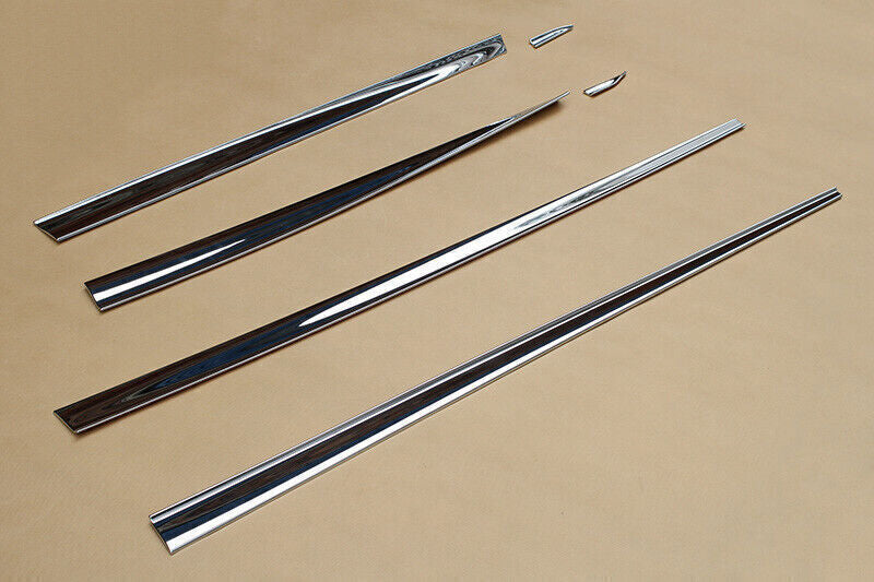 Chrome Door Body Side Molding Cover Trim for Lexus RX200t RX350 RX450h 2016-2019