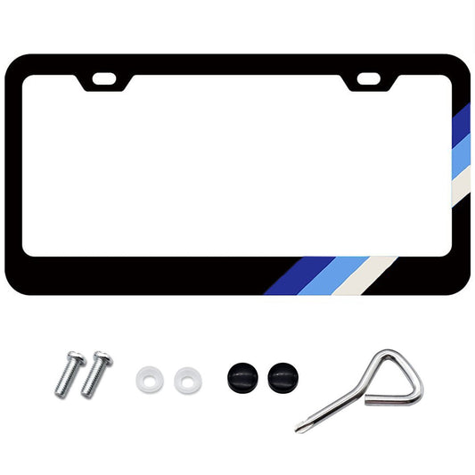 1x for Toyota Tundra Accessory Tri Color Car SUV License Plate Tag Frame Cover