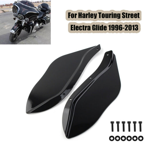 Side Batwing Fairing Wind Deflector for Harley Touring Electra Street Glide96-13