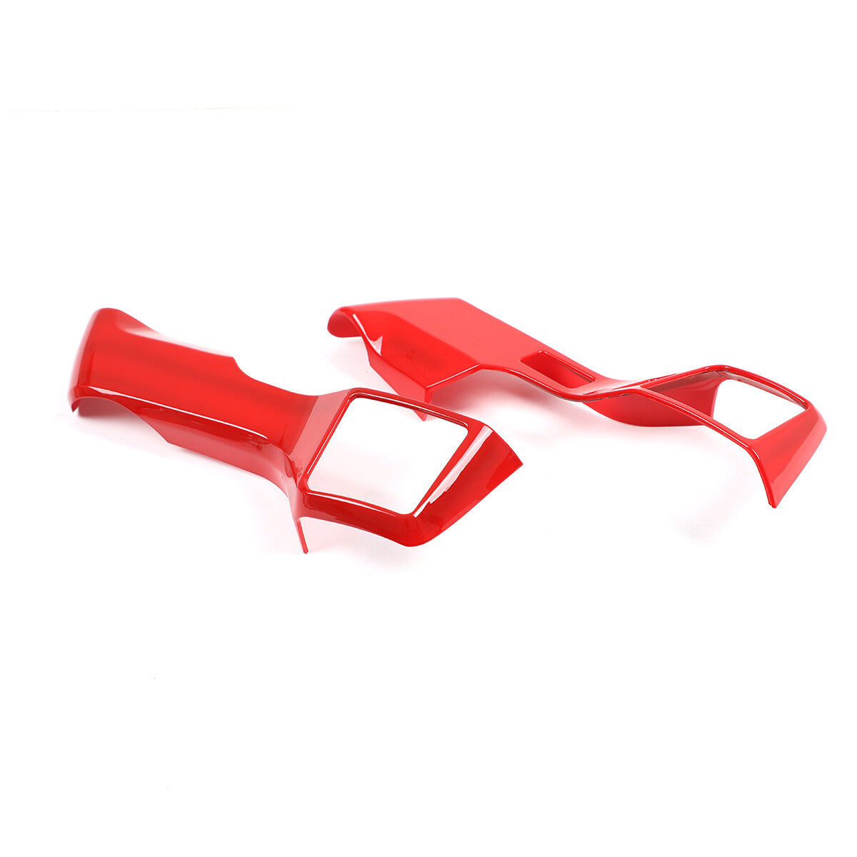 4 Carbon fiber steel door handle striped decorative cover suitable for 11-17 for 5 F10 F11 F18- v