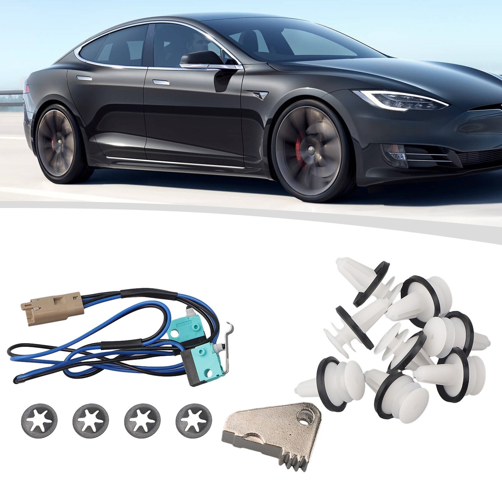 Door Handle Upgrade Kit for Tesla for Model S 2012-2017 Parts Replacement