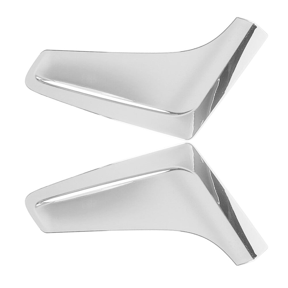 2x Fender Side Air Duct Vent Panel Trim Chrome L+R For 7 Series G11 G12 2016-19