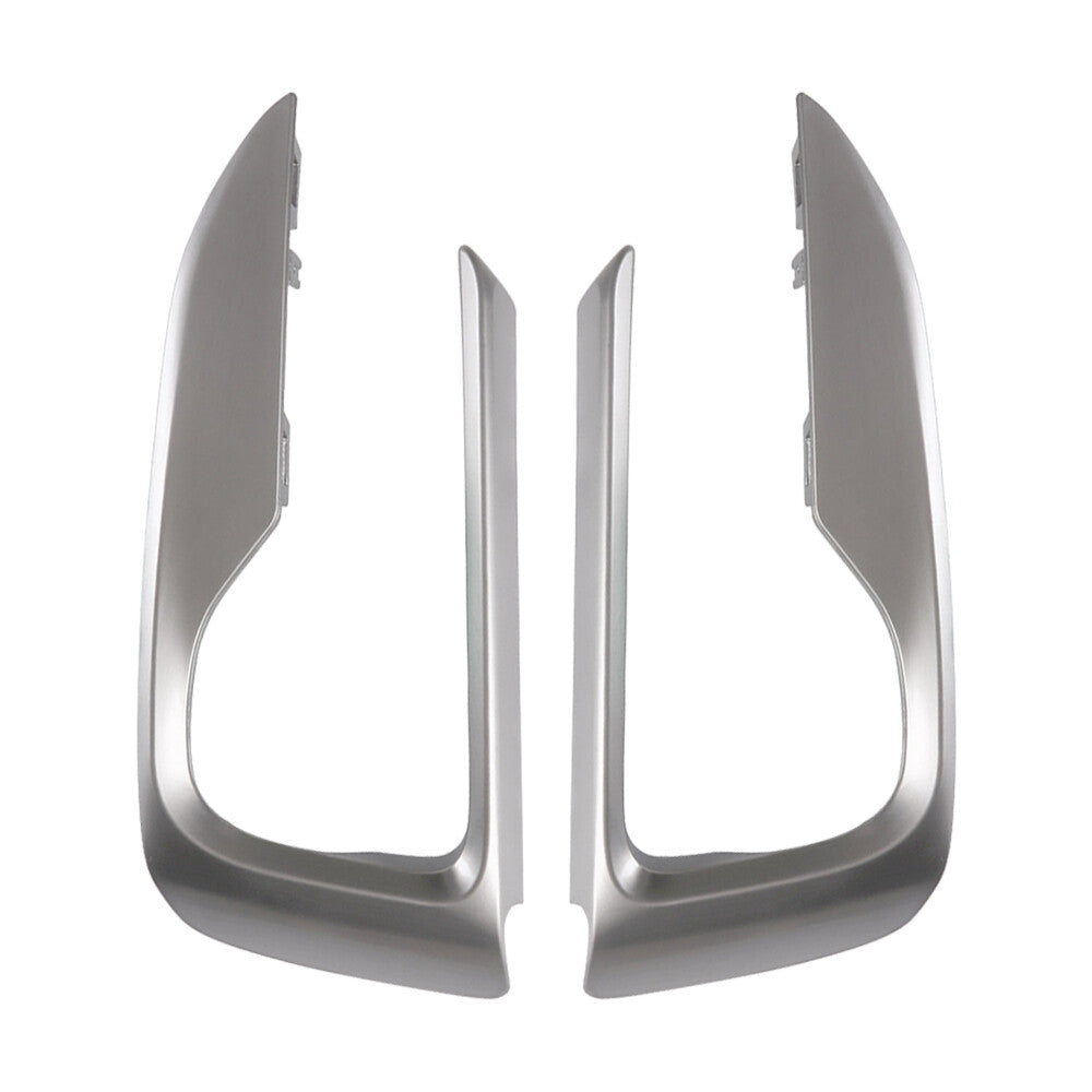Fits For X6 F16 2015-2019 2x Left  Right Side Front Bumper Grille Trim