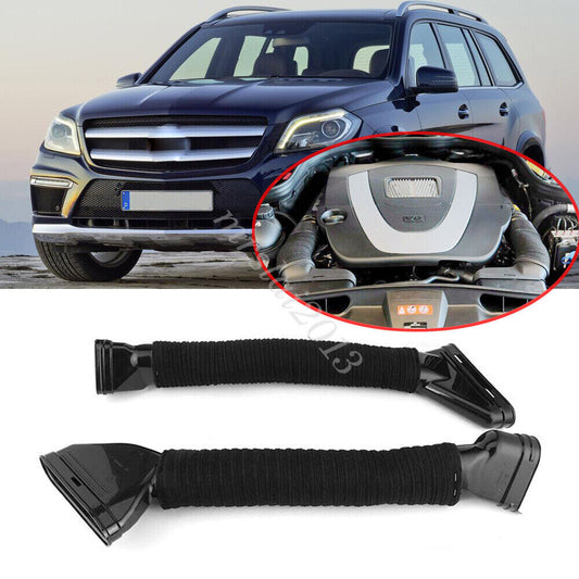 Pair Air Intake Hose for Mercedes for Benz W166 X166 ML350 GL350 2012-16 Diesel 3.0L Q