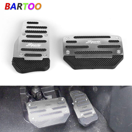 2 x Universal Non-Slip Automatic Accelerator Brake Foot Pedal Cover Treadle