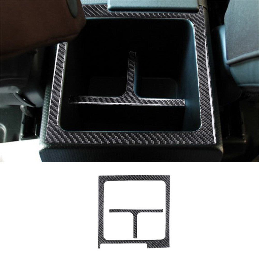 Red Central Control Vent Trim Cover Carbon Fiber For COBALT 2005-2010 v