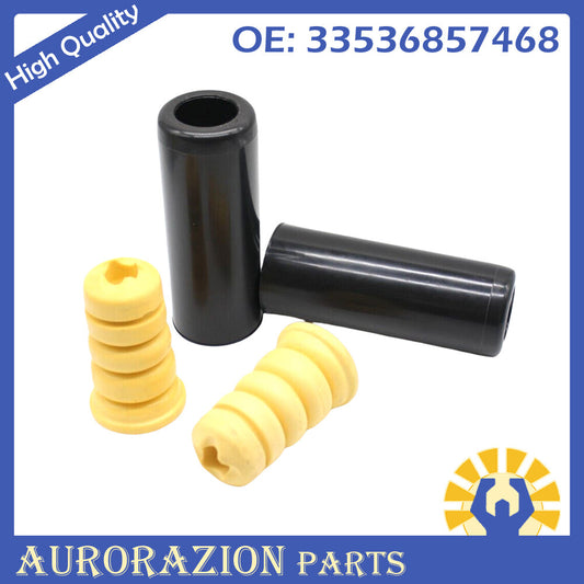 2-piece set of rear bumper rubber strips with dust covers 33536857468 Suitable for X1 F48 F49 F45- n