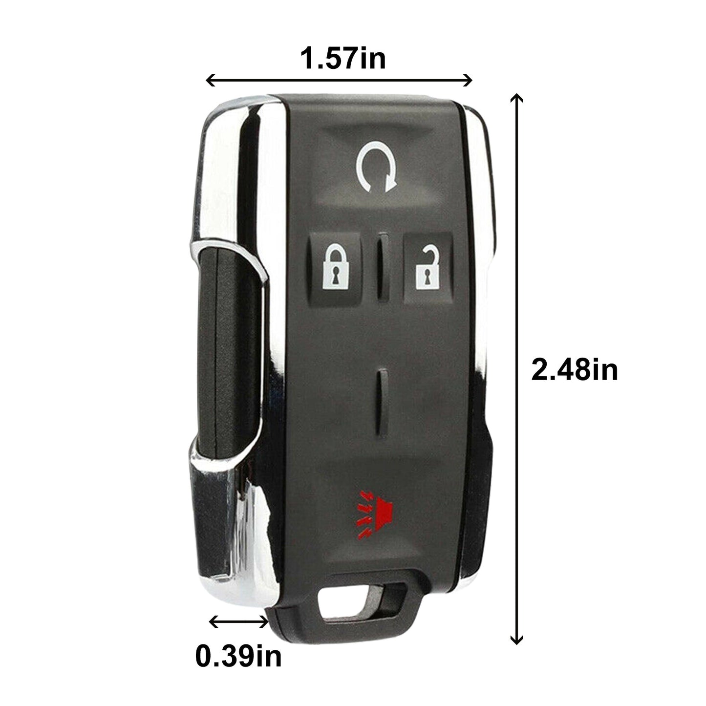 2X For 2014 2015 2016 2017 Silverado 1500 2500 3500 HD Car Remote Keyless Keyfob Q