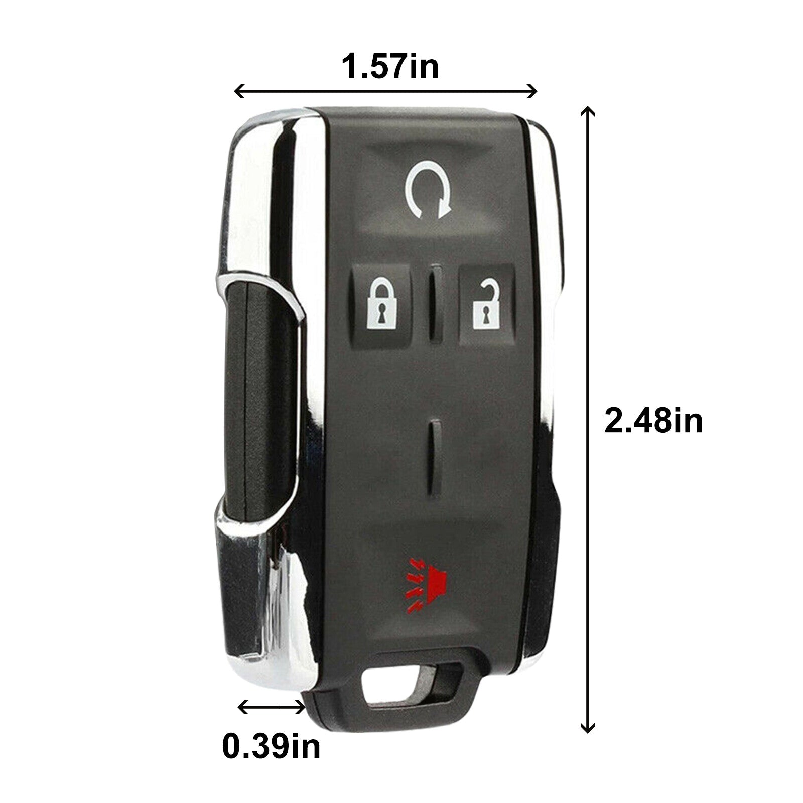 2X For 2014 2015 2016 2017 Silverado 1500 2500 3500 HD Car Remote Keyless Keyfob Q