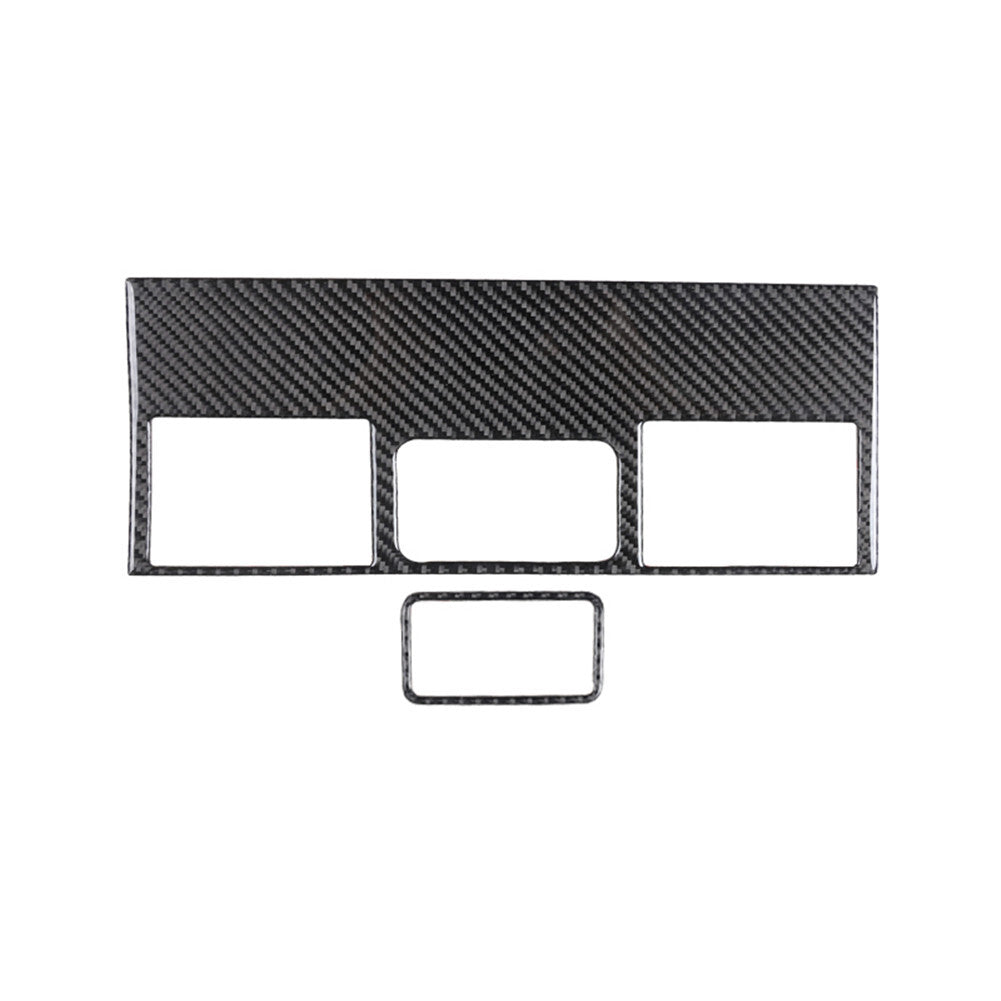 Red Carbon Fiber Headlight adjustment Panel Cover Trim for Audi TT 8N 2001-2006 v