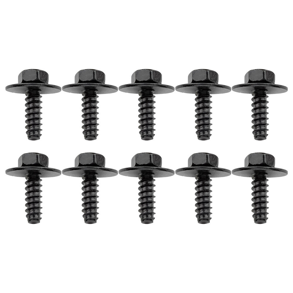 10 Splash Shield Bumper Screws for Mazda 2 3 5 CX-5 CX-7 Miata Protege MX-3 for RX -7