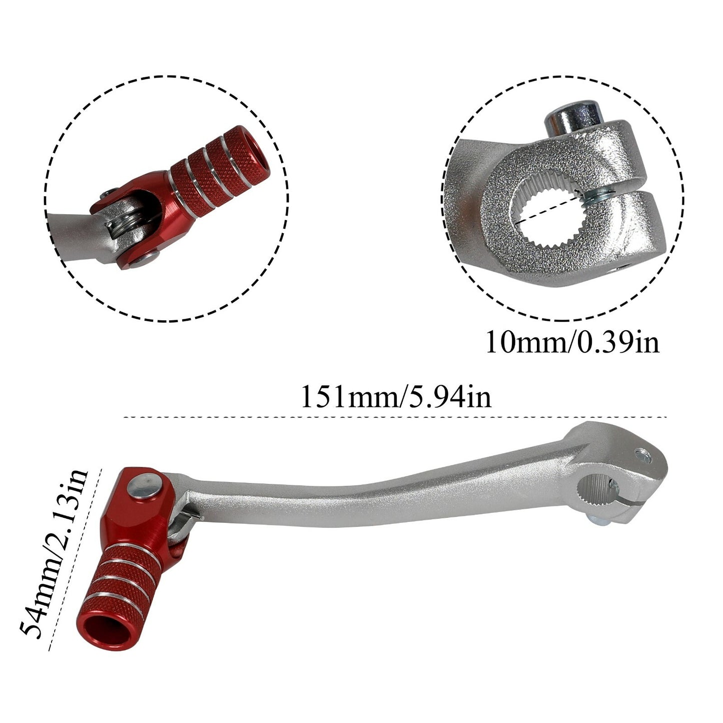 Gear Shifter Shift lever For Motorcycle Dirt Pit Bike Trail ATV Quad 110cc 125cc