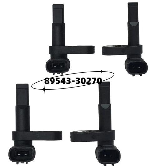 4-piece set of front, rear, left, and right ABS wheel speed sensors suitable for Lexus GS300, GS350, GS430- n