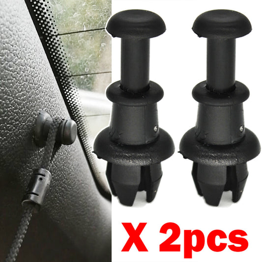2 for VW for GOLF 5 mk6 Tigaun 5N Polo UP Parcel Shelf Tray String Clips Hook Pivot