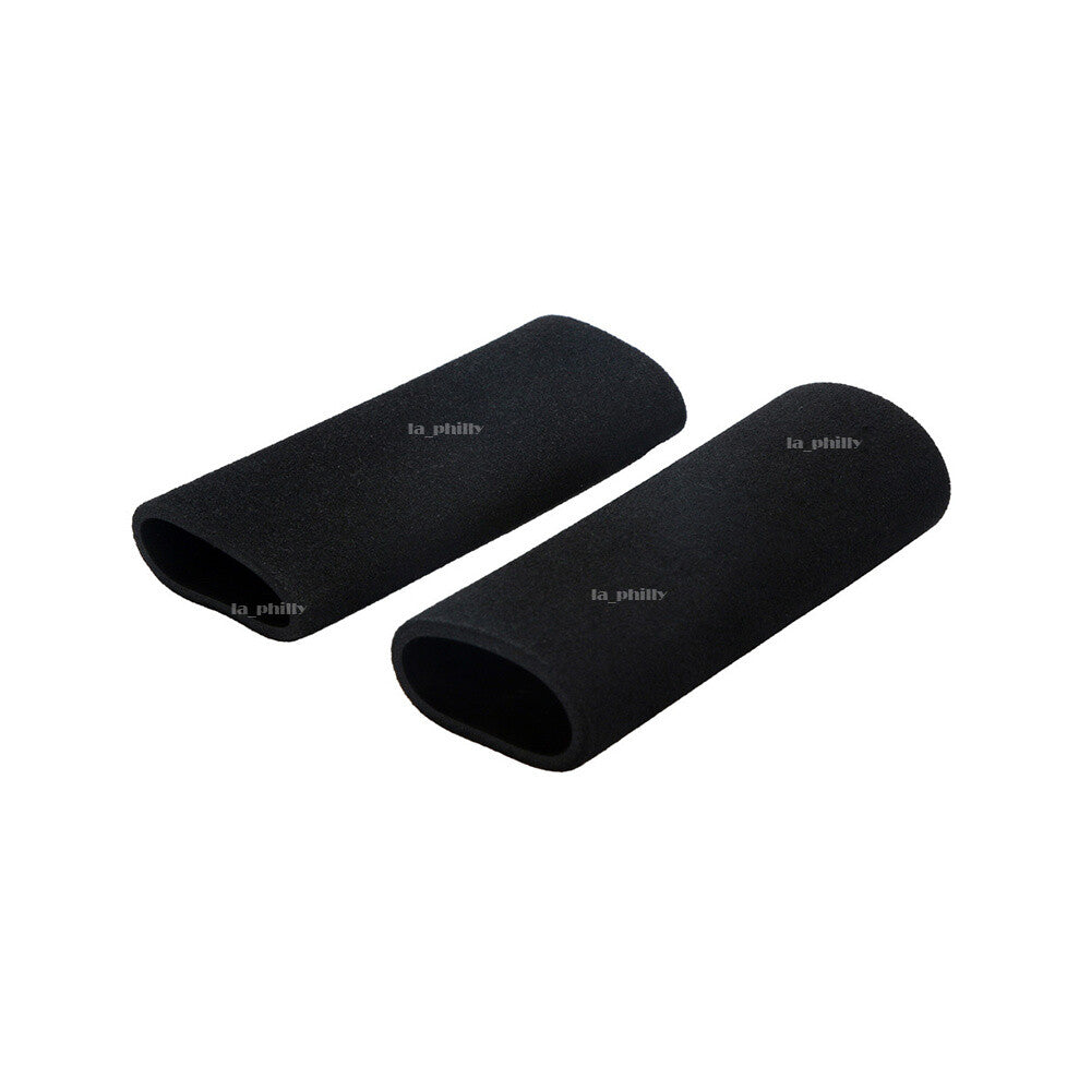Pair Motorcycle Handlebar Cover Motorbike Slip-on Foam Grip Cover Anti Vibration Q