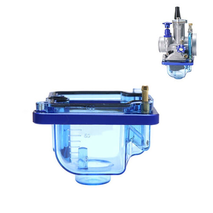 Motorcycle Carburetor Bottom Float Bowl Transparent Plastic For PWK I II III Q