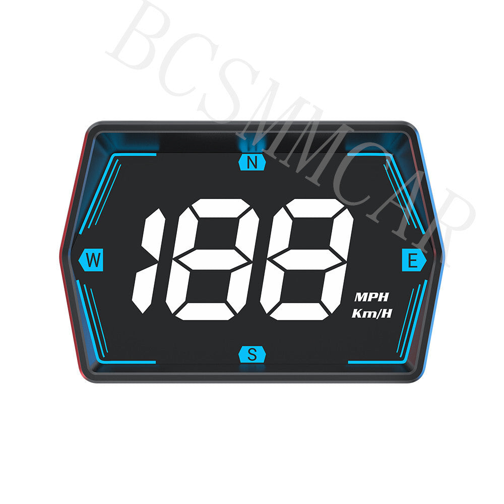Digital Speedometer GPS Car Head Up Display HUD MPH KMH Speed Meter Accessories Q