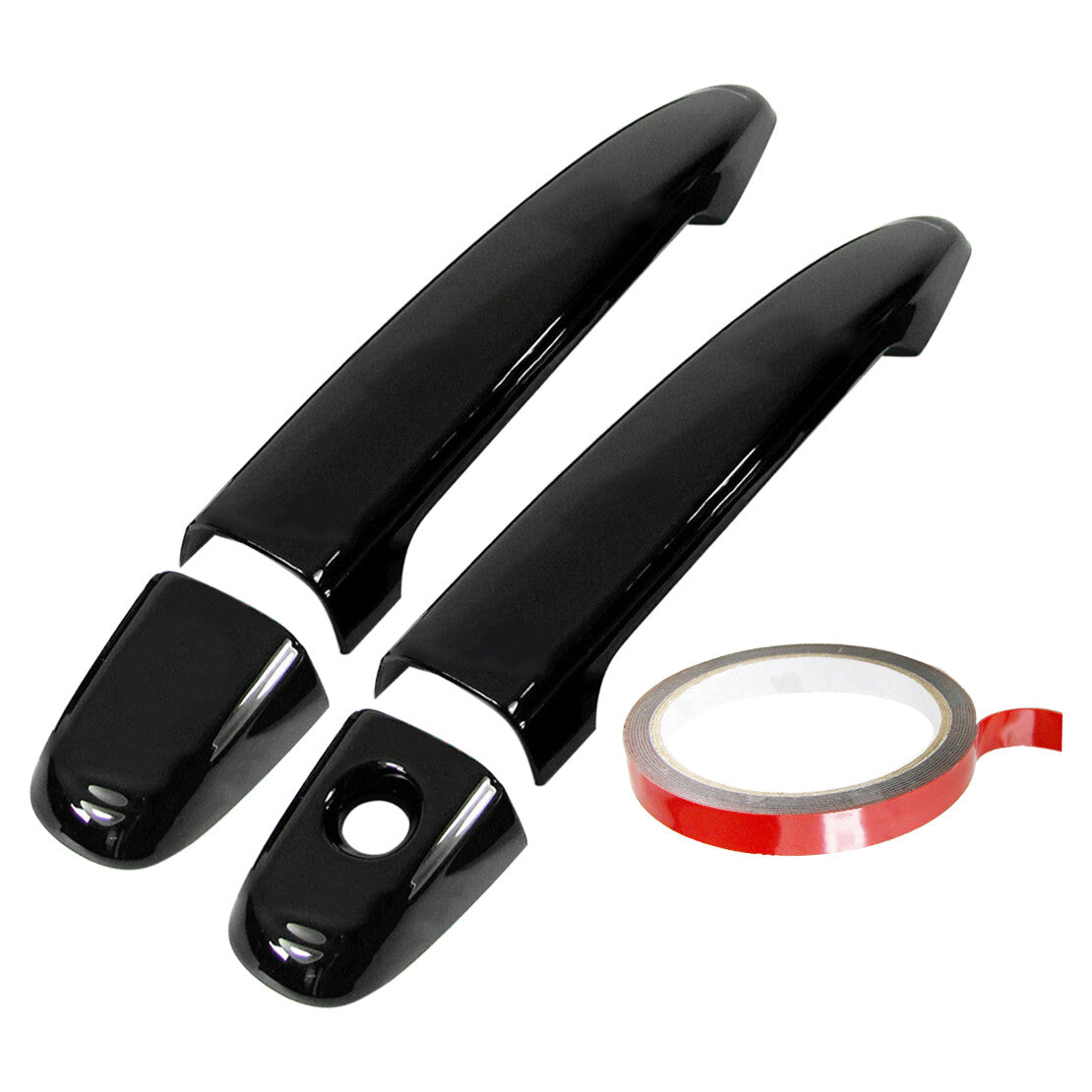 Exterior Door Handle Cover Trim Cap Key Hole Set Fit for for Lexus SC430 2002-2010 v