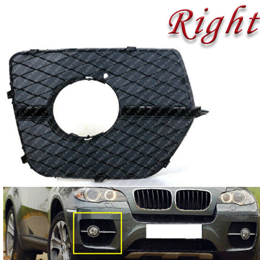 Suitable for 2008-2014 for BMW X6 E71 front bumper trim fog light barbecue grill