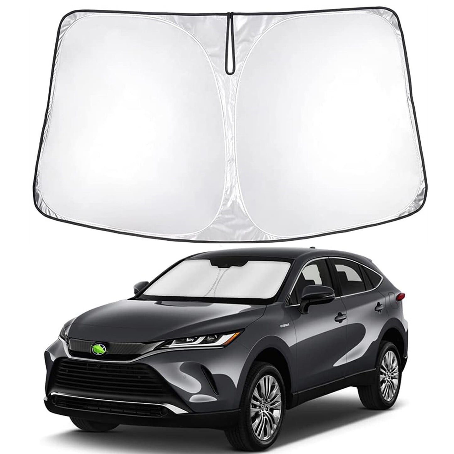 Customized 2009-2016 Venza windshield sunshade with folding mechanism - n
